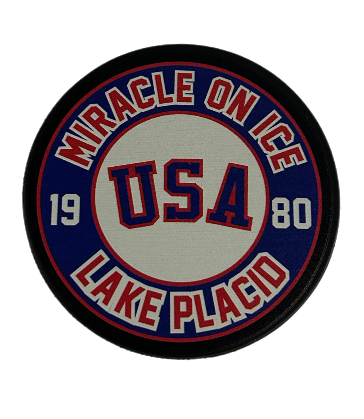 Miracle on Ice 1980 Lake Placid Puck
