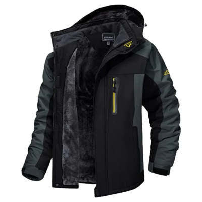 Winter Long Sleeved Windproof Ski Jacket Down