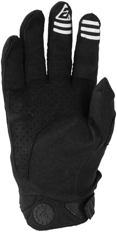 Answer 24 Peak Gloves Black/White - XL 442774